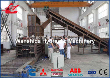 ποιότητας  Manual Belting Plastic Bottle Baler Machine 6 - 8t / H Output Capacity Y82/W-125 εργοστάσιο