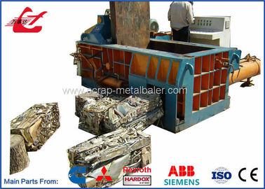 ποιότητας  PLC Automatic Control Aluminum Can Compactor Machine , Scrap Steel Baler Machines 6500KG εργοστάσιο