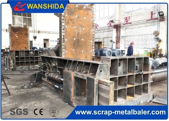 Αγορά Industrial Scrap Metal Baler with Total Power 60KW and Machine Size 2800X1600X1800 mm for Efficient Baling online manufacture
