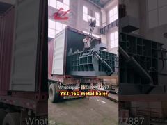 Y83-160 Υδραυλική Πρέσα Μέταλλων: Μεγιστοποιήστε τα Κέρδη σας από τα Απορρίμματα